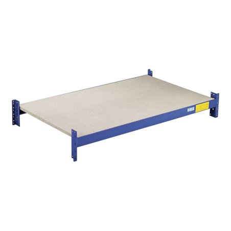 Bito Fachebene Weitspann Set / Spanplattenboden B1350xT1100 mm, enzianblau