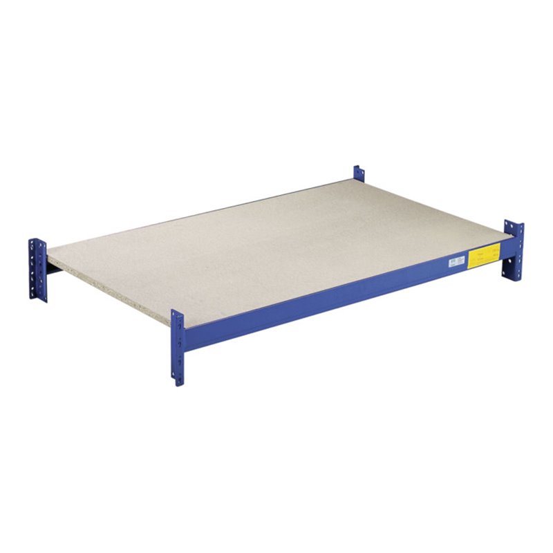 Bito Fachebene Weitspann Set / Spanplattenboden B2200xT600 mm, enzianblau