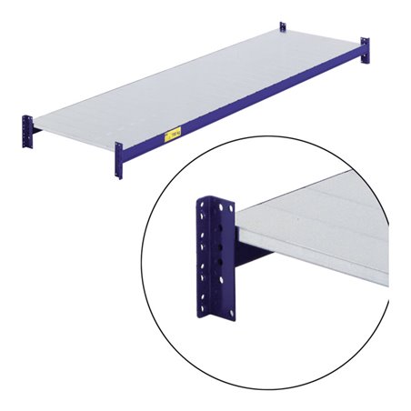 Bito Fachebene Weitspann Set / Einlegesegment B1350xT1100 mm, enzianblau