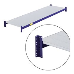 Bito Fachebene Weitspann Set / Einlegesegment B2700xT1100 mm, enzianblau