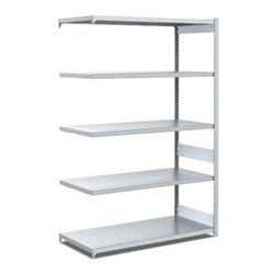 Bito Fachbodenregal Typ:S L1008xH2000xT624 mm, Anbaufeld 300 kg verzinkt