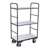 VARIOfit ESD Etagenwagen hoch 3 Ladeflächen 850 x 500 mm