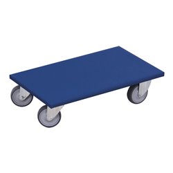 VARIOfit Möbelhund mit thermoplastischer Bereifung 600 x 300 mm Höhe 145 mm