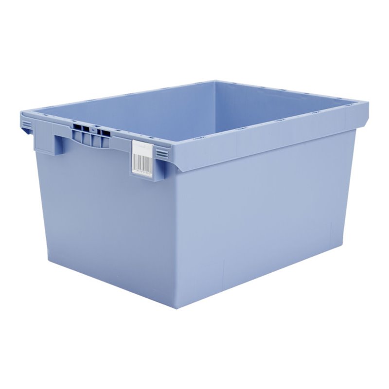 Bito Mehrwegbehälter mit Doppelboden / MB 86421D L800xB600xH423 mm, taubenblau