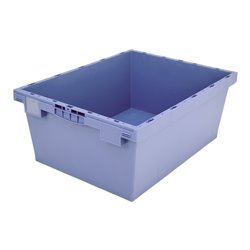 Bito Mehrwegbehälter mit Doppelboden / MB 86321D L800xB600xH323 mm, taubenblau