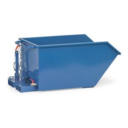 fetra Kippbehälter 6275 mit Ablasshahn - Schüttkantenhöhe 756mm