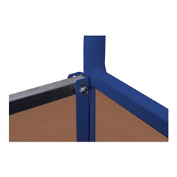 VARIOfit Vierwandwagen mit Holz 1.200 x 750 mm