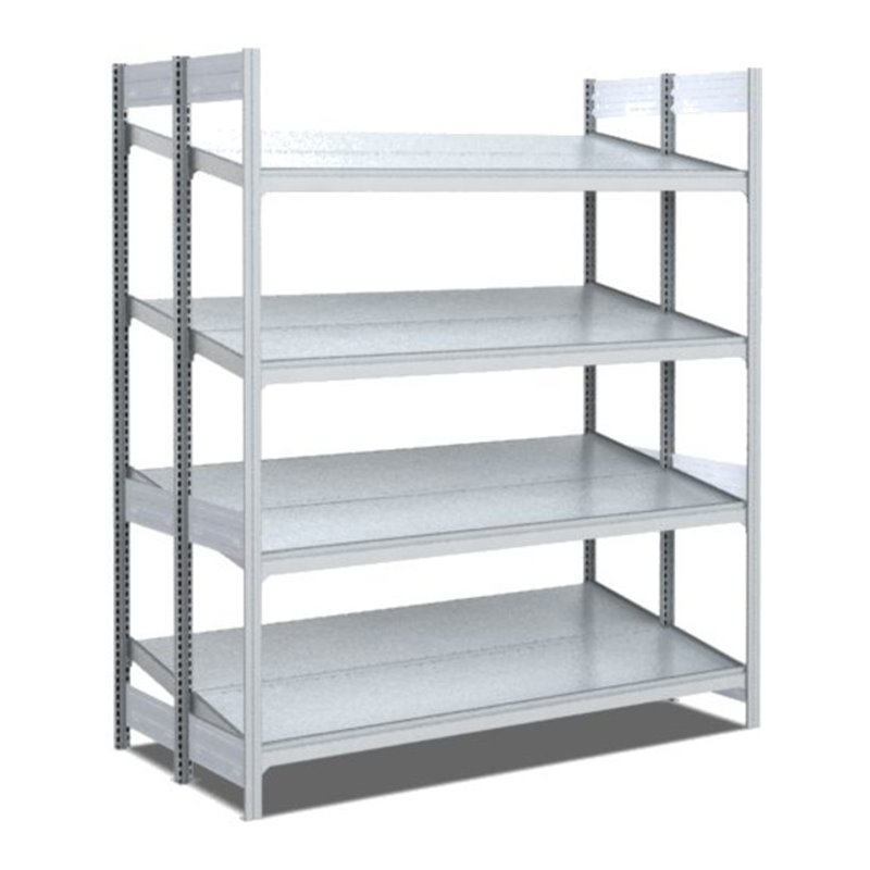 Bito Bereitstellregal schräg/schräg L1358xH2000xT850 mm, Grundfeld verzinkt