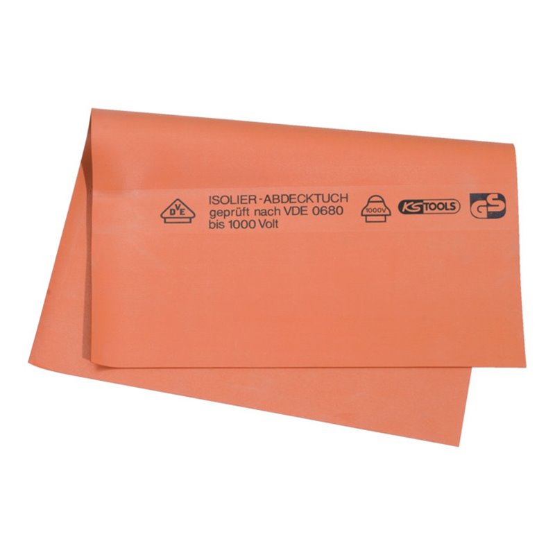 KS Tools Isoliertes Gummi-Abdecktuch, 1000 mm, Dicke 1 mm