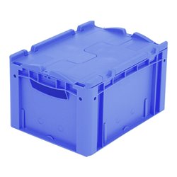 Bito Eurostapelbehälter XL mit Deckel XLD43221 L400xB300xH238 mm, blau