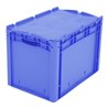 Bito Eurostapelbehälter XL mit Deckel XLD64421 L600xB400xH438 mm, blau