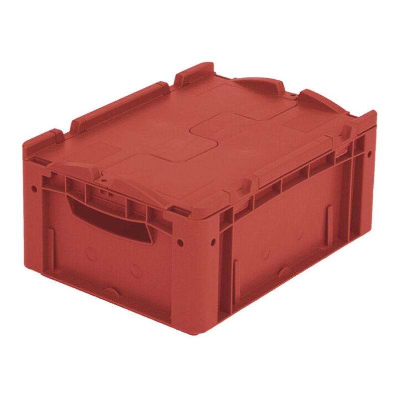 Bito Eurostapelbehälter XL mit Deckel XLD43171 L400xB300xH188 mm, rot