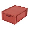 Bito Eurostapelbehälter XL mit Deckel XLD64221 L600xB400xH238 mm, rot