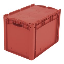Bito Eurostapelbehälter XL mit Deckel XLD64421 L600xB400xH438 mm, rot