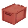 Bito Eurostapelbehälter XL mit Deckel XLD43221 L400xB300xH238 mm, rot