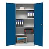 STIER Universalschrank mit 4 Fachböden 1950x920x420mm enzianblau verschweißt