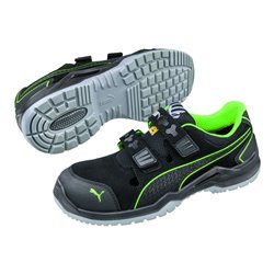 Sicherheitssandale Neodyme Green Low schwarz/grün Mikrofaser/Mesh