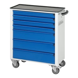 Rau Werkzeugwagen mit 7 Schubladen Metall BxTxH 700x350x860mm