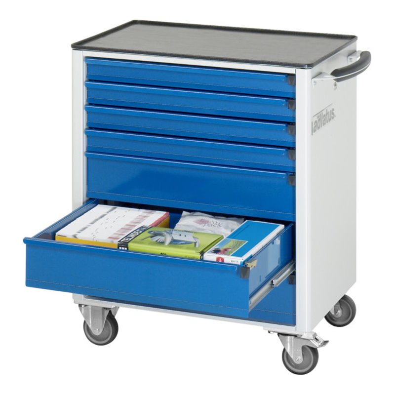 Rau Werkzeugwagen mit 7 Schubladen Metall BxTxH 700x500x860mm