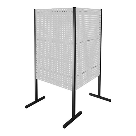 Kappes Trennwand RasterPlan Doppelfeld 90° H1500 mm RAL 7035 4 LP