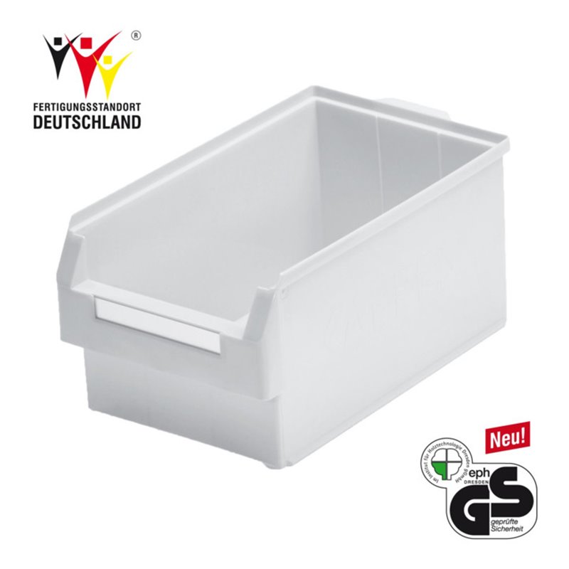 Kappes Lagersichtkasten RasterPlan Gr. 1 naturweiß