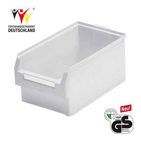 Kappes Lagersichtkasten RasterPlan Gr. 1 naturweiß