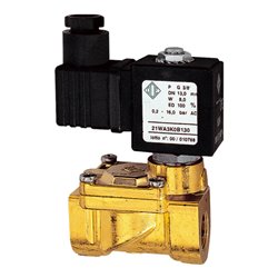 Riegler 2/2-MV,MS,NC,vorge.,230-240V,50-60Hz,16VA,FKM,G3/8,PN0,2-16bar