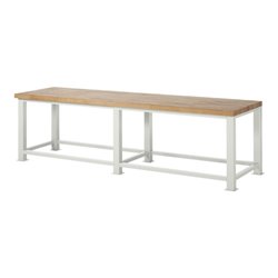 Rau Schwerlastwerkbank B 3000 x T 900 x H 850mm