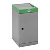 Stumpf Sortssystem ProTec-Plus, graualu/6024, verzinkter Innenbehälter, 30 Liter