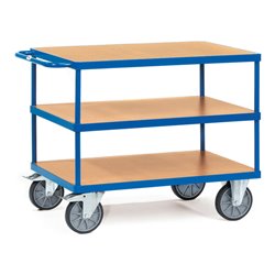 fetra Tischwagen 2421 - Tragkraft 600kg TPE-Reifen