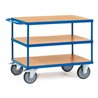 fetra Tischwagen 2421 - Tragkraft 600kg TPE-Reifen