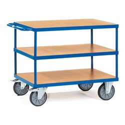 fetra Tischwagen 2420 - Tragkraft 500kg TPE-Reifen