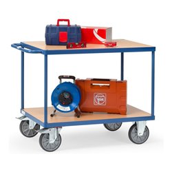 fetra Tischwagen 2400 - Tragkraft 500kg TPE-Reifen