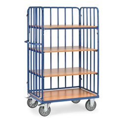 fetra Etagenwagen 8311-1 mit Streben - Tragkraft 600kg TPE-Reifen