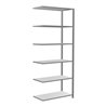 Schulte Anbauregal Steckregal MULTIplus85 2500 x 1000 x 500 mm 6 Fachböden Kreuzstrebe verzinkt