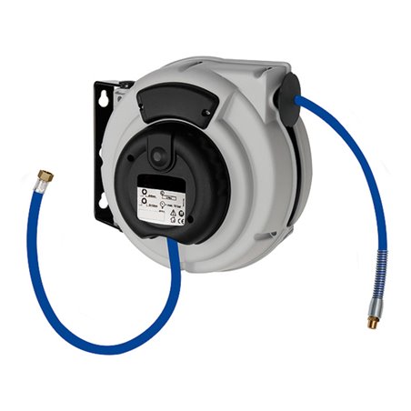 Riegler Schlauchaufroller, PU-Schlauch Durchmesser 12x8, G 1/4, Schlauchlänge 9 m