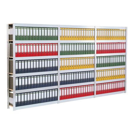 Regalwerk BERT Archivregal Grundfeld HxBxT 2075x1285x300mm