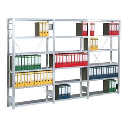 Regalwerk BERT Büroregal Anbaufeld HxBxT 2325x1005x600mm 7 Fachböden für 6 Ordner