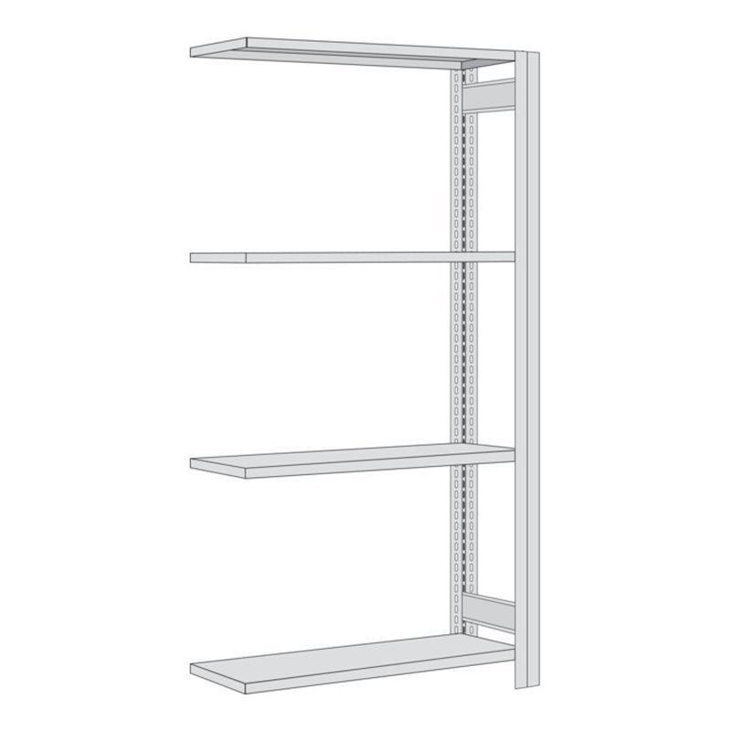 Regalwerk BERT Reifenregal Anbaufeld HxBxT 2000x1285x400mm