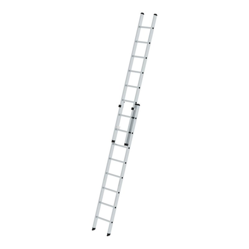 MUNK Aluminium-Schiebeleiter 2-teilig 2 x 8 Sprossen