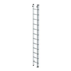 MUNK Aluminium-Schiebeleiter 2-teilig 2 x 12 Sprossen