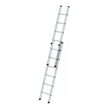 MUNK Aluminium-Schiebeleiter 2-teilig 2 x 6 Sprossen