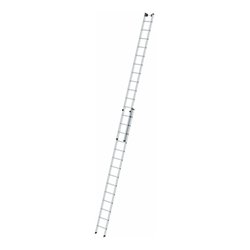 MUNK Aluminium-Schiebeleiter 2-teilig 2 x 14 Sprossen