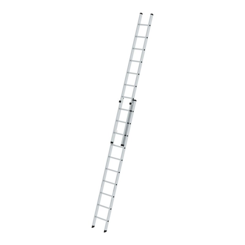MUNK Aluminium-Schiebeleiter 2-teilig 2 x 10 Sprossen