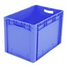 Bito Eurostapelbehälter XL mit Doppelboden / XL 64421D L600xB400xH420 mm, blau