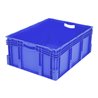 Bito Eurostapelbehälter XL mit Doppelboden / XL 86321D L800xB600xH320 mm, blau