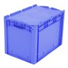 Bito Eurostapelbehälter XL mit Deckel XLD64421D L600xB400xH438 mm, blau