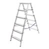 STIER Stufen Stehleiter 2x6 Stufen beidseitig begehbar FI-6