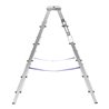 STIER Stufen Stehleiter 2x6 Stufen beidseitig begehbar FI-6