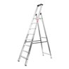 STIER Stufen Stehleiter Premium 8 Stufen einseitig begehbar